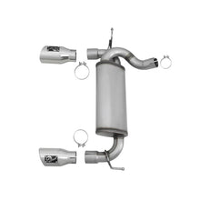 Load image into Gallery viewer, aFe Rebel Series 2-1/2 IN 409 Stainless Steel Axle-Back Exhaust w/ Polished Tips (49-48061-P)