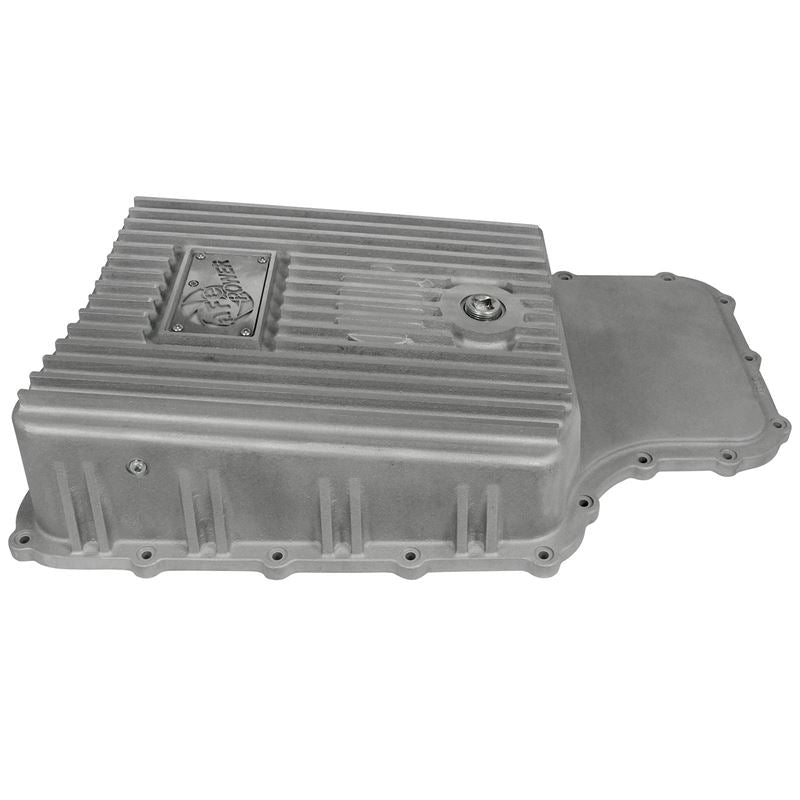 aFe Power Transmission Pan Raw w/ Machined Fins (46-70180)