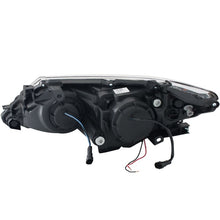 Load image into Gallery viewer, ANZO USA 2012-2013 Toyota Camry Projector Headlights w/ Halo Black (121512)