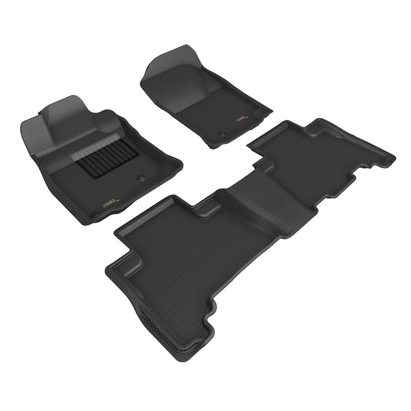 3D Maxpider 14-24 Toyota 4Runner 5-Seat Kagu Black R1 R2 (L1TY28501509)