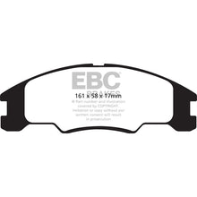 Load image into Gallery viewer, EBC Redstuff Ceramic Low Dust Brake Pads (DP31822C)