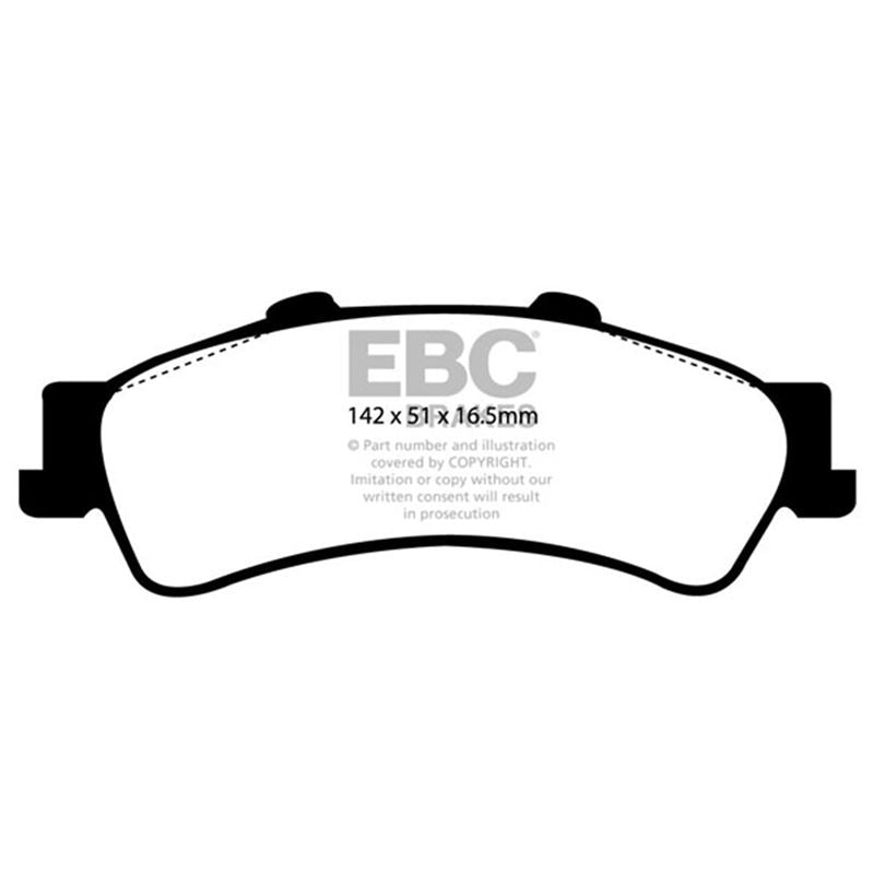 EBC Greenstuff 2000 Series Sport Brake Pads (DP21630)