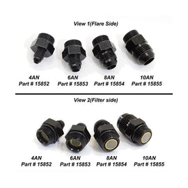 Nitrous Express 8AN To 8AN ORB Filter Fitting For Lightning 375 (15854)