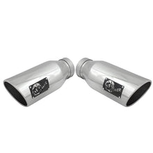 Load image into Gallery viewer, aFe Large Bore-HD 4 IN 409 Stainless Steel DPF-Back Exhaust System w/Polished Tip (td) (49-43122-P)