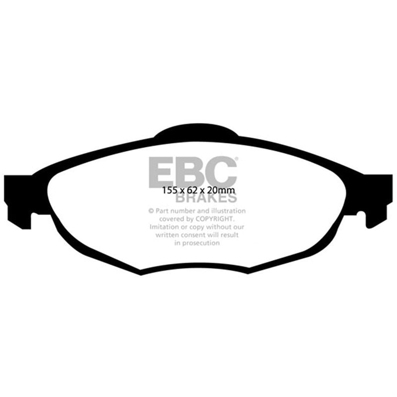 EBC Greenstuff 2000 Series Sport Brake Pads (DP21611)