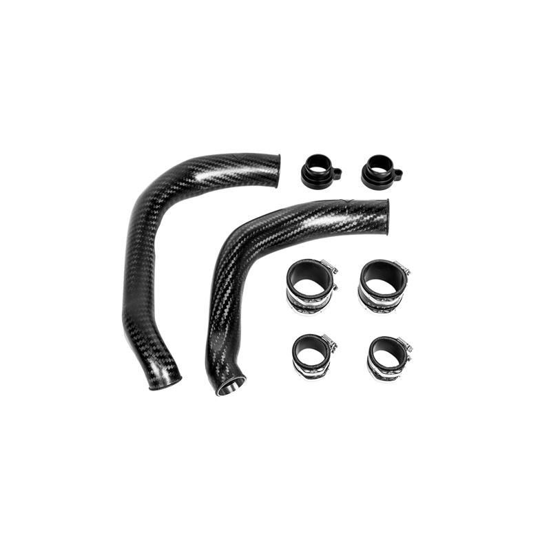 Eventuri BWW F8X M2C / M3 / M4 S55 Black Carbon Charge Pipes (EVE-S55-CF-CHG)