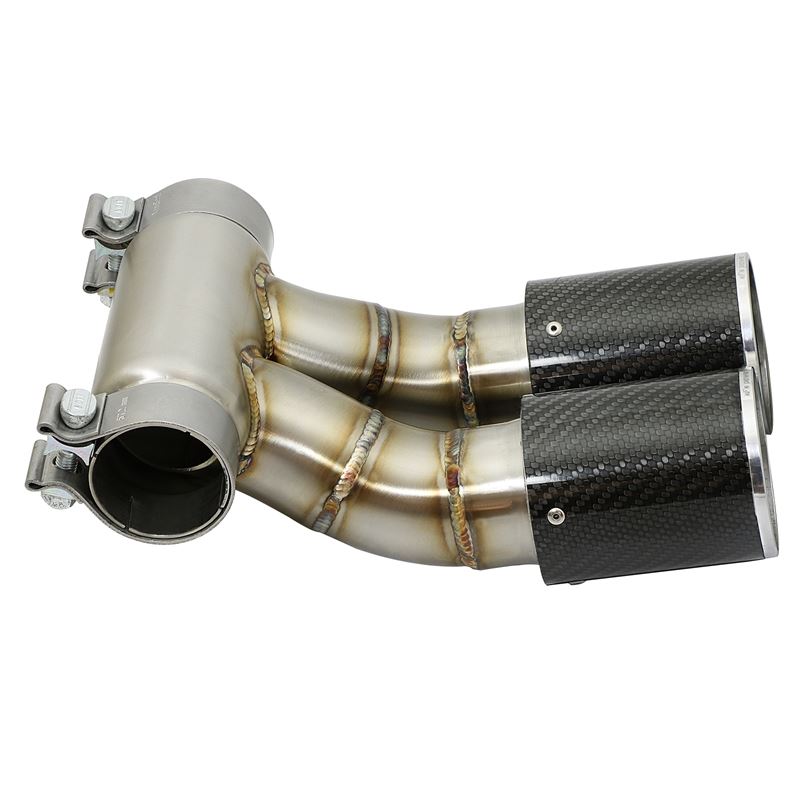 aFe MACH Force-Xp 3-1/2 IN Carbon Fiber OE Replacement Exhaust Tips (49C36413-C)