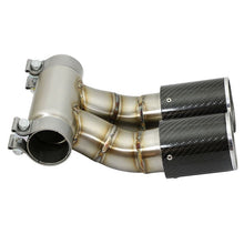 Load image into Gallery viewer, aFe MACH Force-Xp 3-1/2 IN Carbon Fiber OE Replacement Exhaust Tips (49C36413-C)