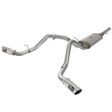 aFe MACH Force-Xp 3 IN 409 Stainless Steel Cat-Back Exhaust System w/Polished Tip (49-44071-P)