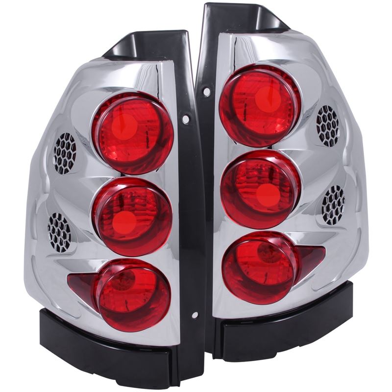 ANZO USA 2002-2008 Gmc Envoy Taillights Chrome (211091)