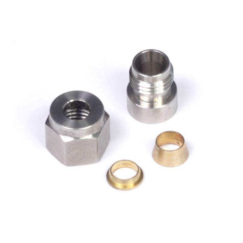 Haltech 1/4" Stainless Steel Weld-on Kit - inc Nut and Ferrule (HT-010812)