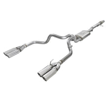 Load image into Gallery viewer, aFe Vulcan Series 304 Stainless Steel Cat-Back Exhaust System w/ Polished Tip (49-34102-P)