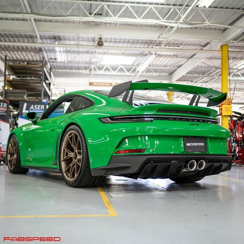 Fabspeed Porsche 992 GT3 Deluxe Dual Style Tips (22+) (FS.POR.992GT3.DTBS)