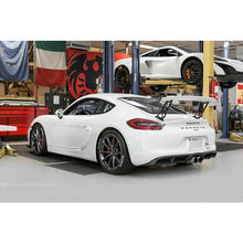 Load image into Gallery viewer, Fabspeed Porsche 981 Cayman GT4 Single-Wall Tips (FS.POR.981GT4.SWTP)