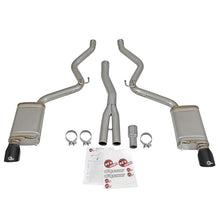 Load image into Gallery viewer, aFe MACH Force-Xp 3 IN to 2-1/2 IN Stainless Steel Cat-Back Exhaust w/ Black Tip (49-33084-B)