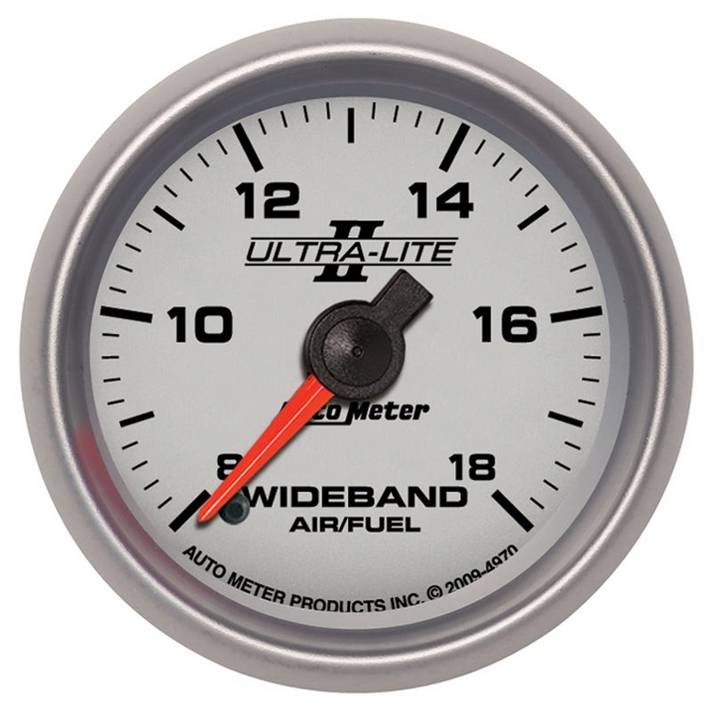 AutoMeter Ultra-Lite II 2 1/16in 8:1-18:1 AFR Analog Wideband FSE Air/Fuel Ratio Gauge (4970)