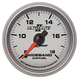 AutoMeter Ultra-Lite II 2 1/16in 8:1-18:1 AFR Analog Wideband FSE Air/Fuel Ratio Gauge (4970)