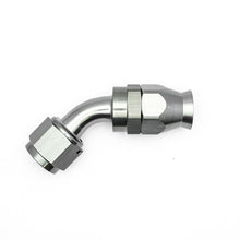 Load image into Gallery viewer, Deatschwerks 10AN Female Swivel 45-degree Hose End PTFE (incl 1 Olive Insert) (6-02-0859)