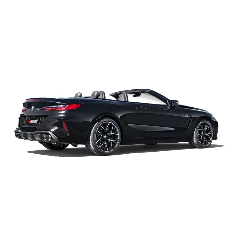 Akrapovic Evolution Line Cat Back(Titanium) w/Carbon Tips for 2020-2021 BMW M8(S-BM/T/23)