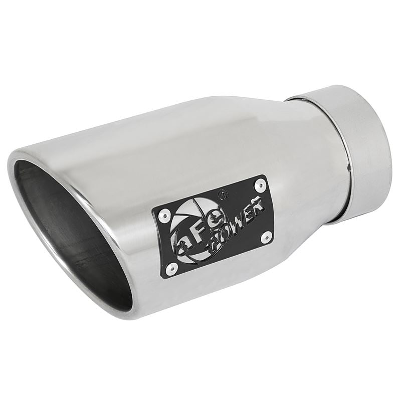 aFe MACH Force-Xp 409 Stainless Steel Clamp-on Exhaust Tip Polished (49T30452-P09)