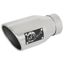 Load image into Gallery viewer, aFe MACH Force-Xp 409 Stainless Steel Clamp-on Exhaust Tip Polished (49T30452-P09)