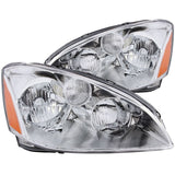 ANZO USA 2002-2004 Nissan Altima Crystal Headlights Chrome (121259)