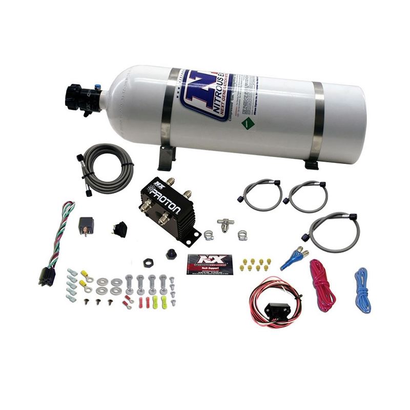 Nitrous Express Proton Fly By Wire Nitrous Kit w/15lb Bottle (20422-15)