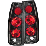 ANZO USA 1999-2000 Cadillac Escalade Taillights Dark Smoke 3D Style (211154)