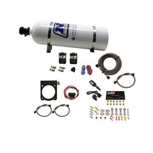 Load image into Gallery viewer, Nitrous Express Dodge 3.6L V6 Nitrous Plate Kit (50-200HP) w/15lb Bottle (20971-15)