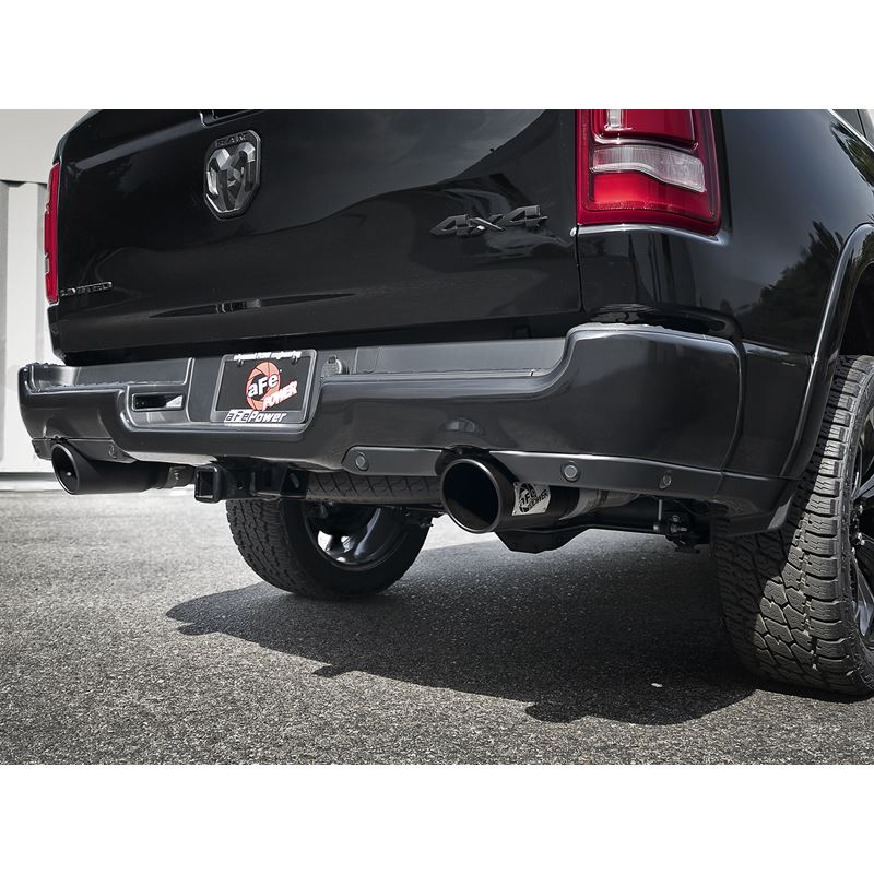 aFe MACH Force-Xp 3 IN Stainless Steel Cat-Back Exhaust System w/ Dual Black Tips (49-42059-B)