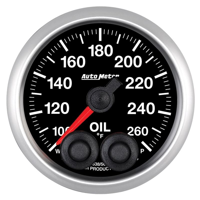 AutoMeter Engine Oil Temperature Gauge (5638-05702-D)