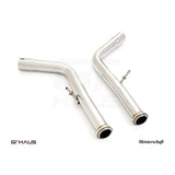 GTHaus Secondary Cat Delete Pipe (both 550 and 63 AMG models) for 2009-2018 Mercedes-Benz G550(ME1443001)