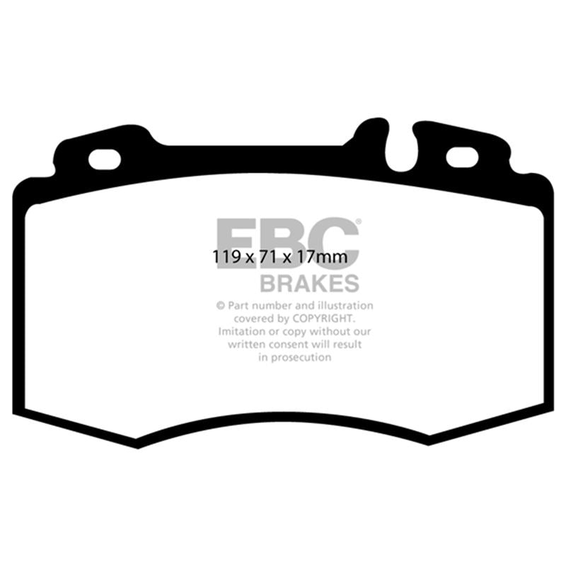 EBC Greenstuff 2000 Series Sport Brake Pads (DP21363)