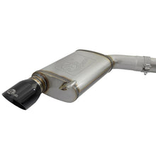 Load image into Gallery viewer, aFe MACH Force-Xp 304 Stainless Steel Cat-Back Exhaust w/ Resonator Black Tip (49-33087-B)