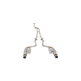 APEXi N1 Evolution-X Exhaust, IS300 Turbo 2021+, Non-Resonated Catback w/ Titanium Tip (164KT218P)