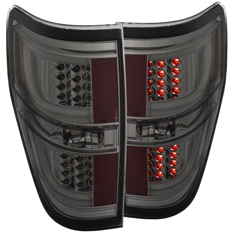 ANZO USA 2009-2013 Ford F-150 LED Taillights Smoke (311258)