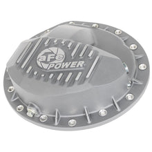 Load image into Gallery viewer, aFe Street Series Rear Differential Cover Raw w/ Machined Fins (46-70370)