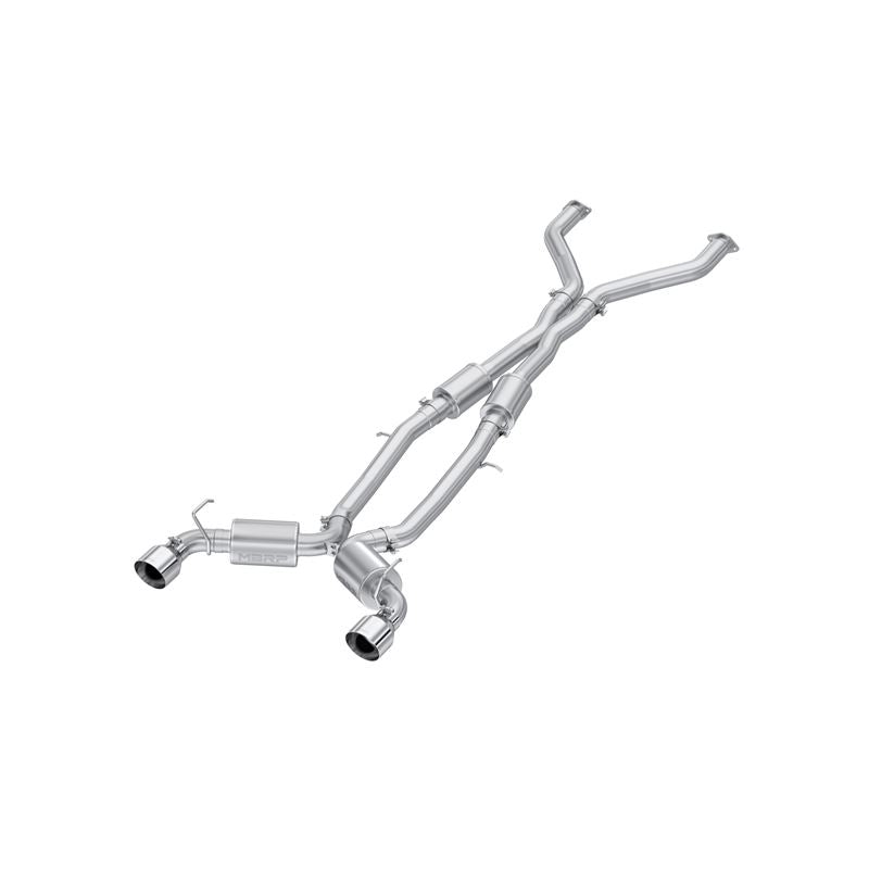 MBRP Exhaust 3" Cat Back, Dual Rear, T304 (S4408304)