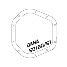 Load image into Gallery viewer, aFe Pro Series Dana 60 Front Differential Cover Black w/ Machined Fins (46-71100B)