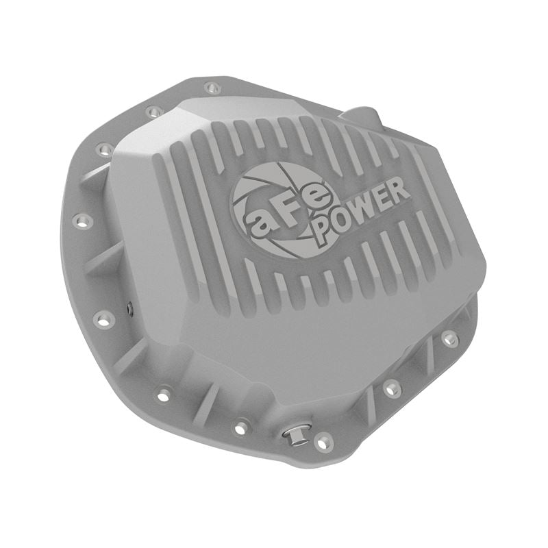 aFe Street Series Rear Differential Cover Raw w/ Machined Fins (46-70390)