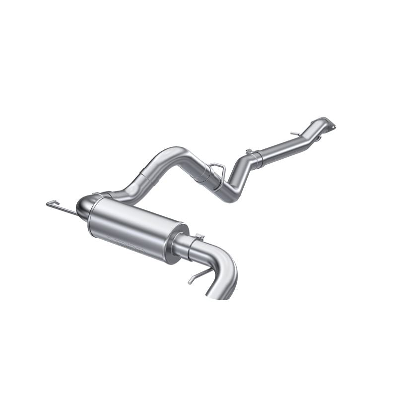 MBRP Exhaust 3" Cat-Back, Single Rear Exit, High Clearance, T304 (S5237304)