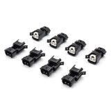 Blox Racing Quick Connectors - EV4/EV14 to Denso (Set of 8) (BXFU-00623-8)