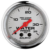 AutoMeter Water Pressure Gauge (200772-35)