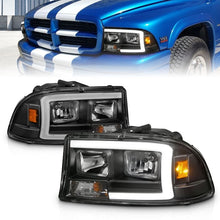 Load image into Gallery viewer, ANZO USA Crystal Headlight for Dodge Dakota 97-04, Durango 98-03 (111591)