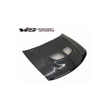 Load image into Gallery viewer, VIS Racing EVO Style Black Carbon Fiber Hood (95DGAVG2DEV-010C)