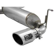 Load image into Gallery viewer, aFe Rebel Series 3 IN to 2-1/2 IN 409 Stainless Steel Cat-Back Exhaust w/ Polish Tip for 2018-2021 Jeep Wrangler(49-48096-P)