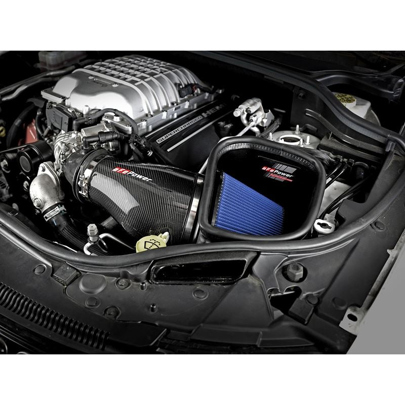 aFe Track Series Stage-2 Carbon Fiber Intake System w/ Pro 5R Media (57-10002R)