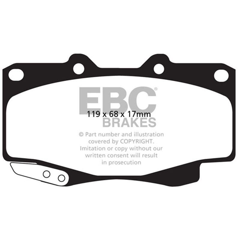 EBC Ultimax OEM Replacement Brake Pads (UD799)