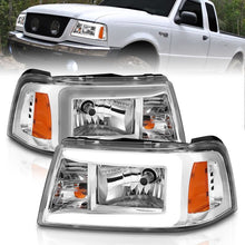 Load image into Gallery viewer, ANZO USA Crystal Headlight Set for 2001 Ford F-100 Ranger (111512)