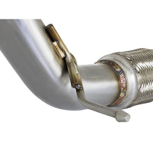 Load image into Gallery viewer, aFe Twisted Steel 2-1/2 IN 304 Stainless Steel Race Series Mid-Pipe (48-36605)